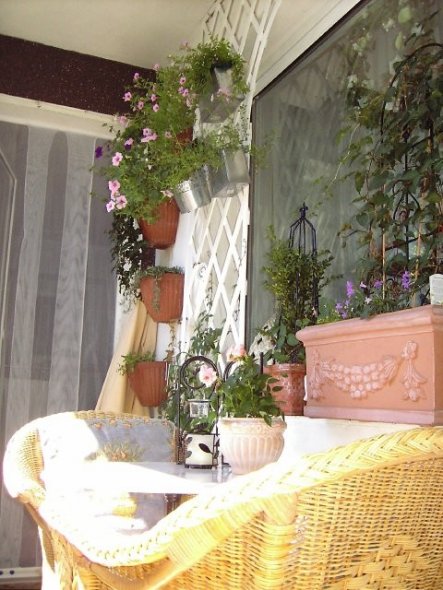 Terrasse / Balkon 'Meine Sommerresidenz(wenn Sonne)'