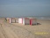 holländische Strandkörbe in schönen Buntstift-Farben