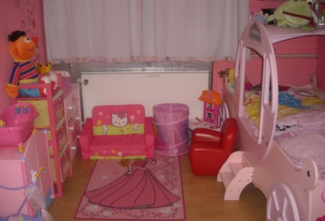 Kinderzimmer 'Rosa Mädchentraum'