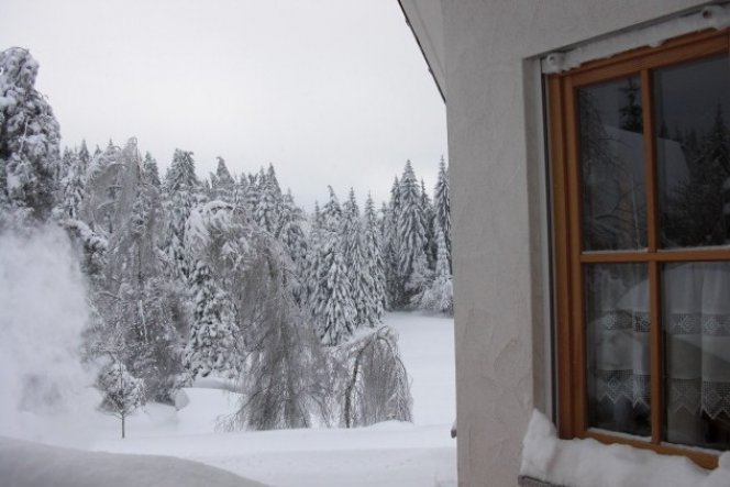 Terrasse / Balkon 'terasse im winter'