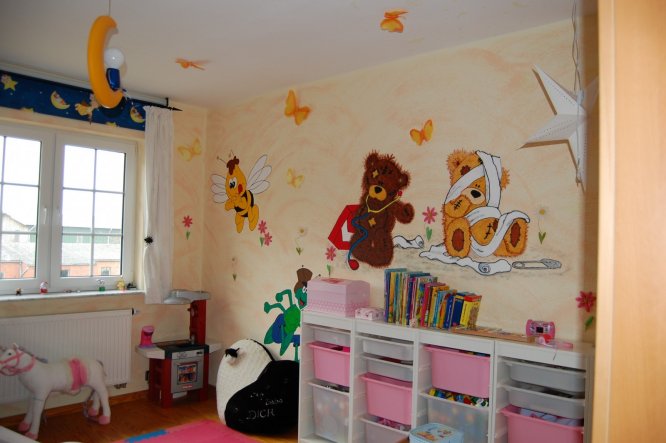 Kinderzimmer 'süße Träume umgestalltet'