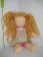 Diese Puppe habe ich meiner Tochter zum 3. Geburtstag geschenkt.
Sie ist ein Unikat, von einer wunderbaren Puppenmacherin aus Italien nach unse