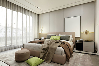 Platzsparende Eleganz für eine moderne Schlafzimmergestaltung
